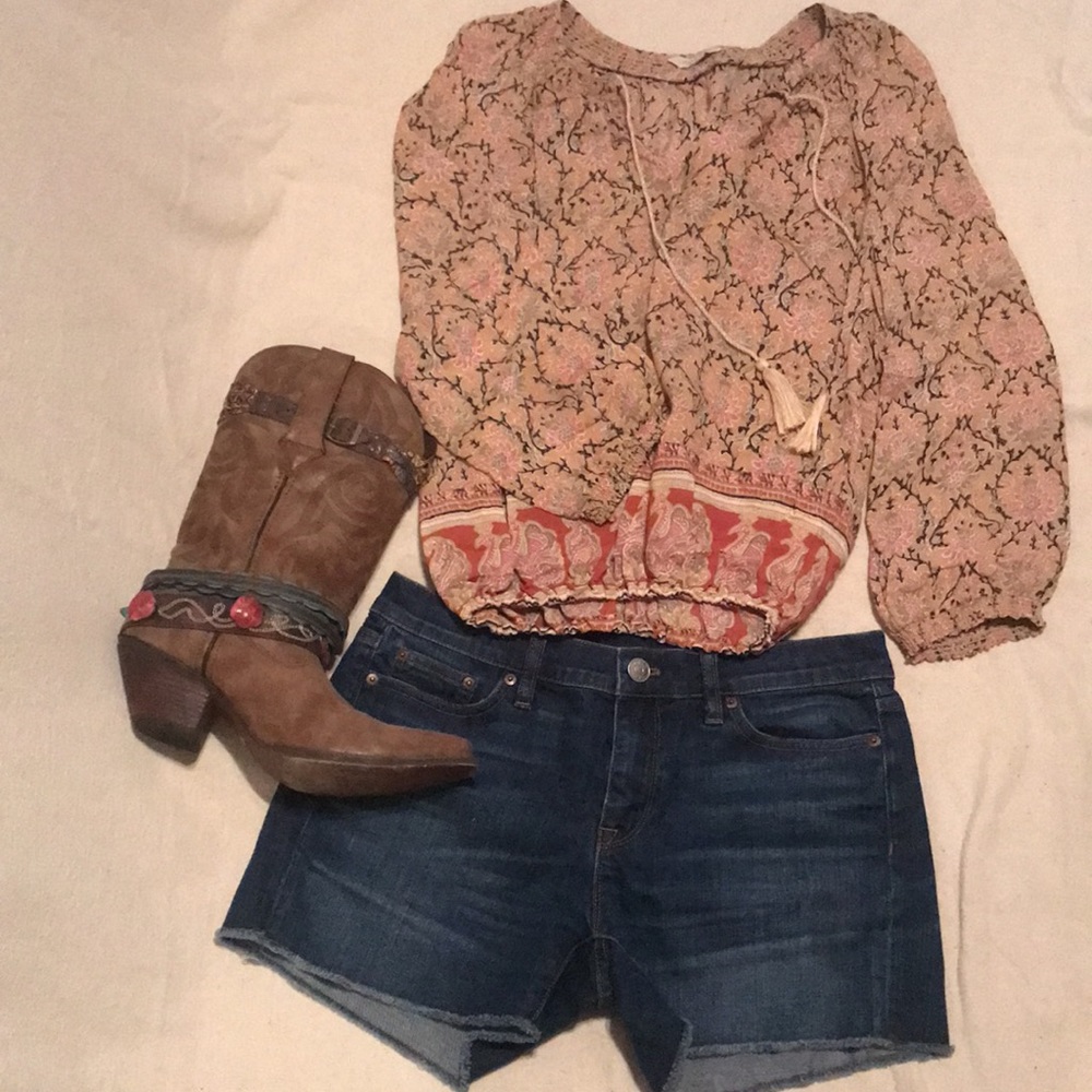 Boho peasant blouse